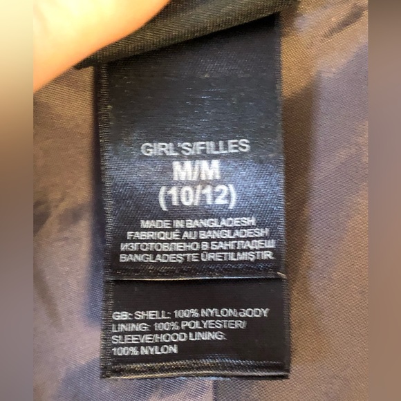 NORTH FACE Windbreaker/Raincoat sz M(10-12) girls - Picture 5 of 7